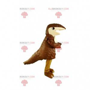 Mascotet de tatou marron super rigolo. Costume de tatou -