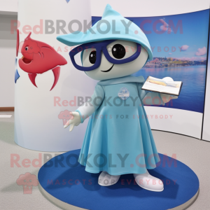  Stingray maskot kostume...