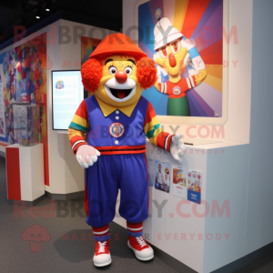  Clown mascotte kostuum...