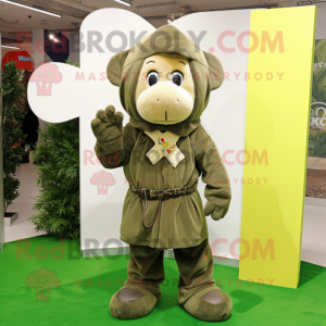 Maskottchen Kostümfigur mit...