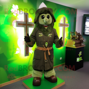 Maskottchen Kostümfigur mit...