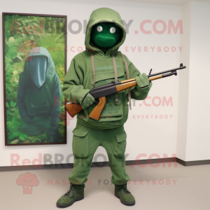 Green Sniper mascotte...