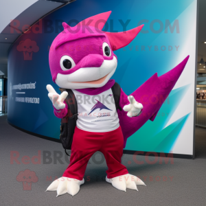 Magenta-Schwertfisch...