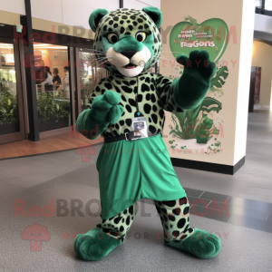 Forest Green Jaguar maskot...