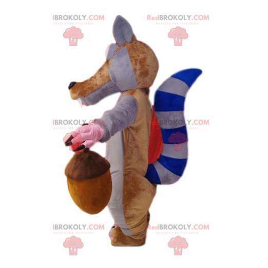 Maskottchen von Scrat, dem berühmten Eichhörnchen der Eiszeit.