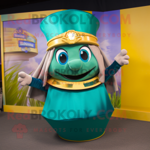 Teal Pot Of Gold mascotte...