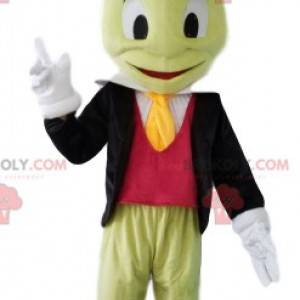 Cricket maskot, i kostym, slips och hatt - Redbrokoly.com