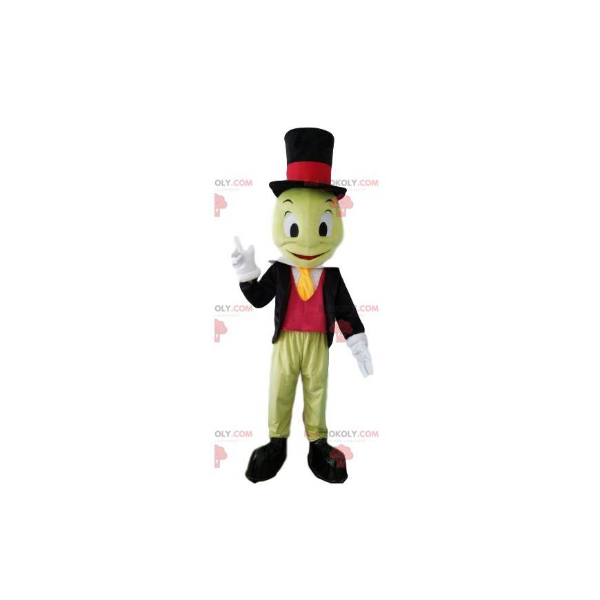 Cricket mascotte, in pak, stropdas en hoed - Redbrokoly.com