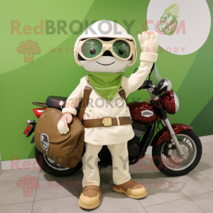 Cream Spinat maskot...