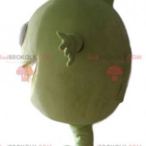 Mascotte de citron vert super fun. Costume de citron -