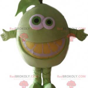 Super morsom lime maskot. Sitrondrakt - Redbrokoly.com
