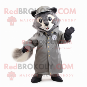 Gray Badger mascotte...