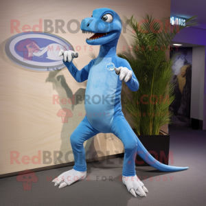 Himmelblauer Velociraptor...