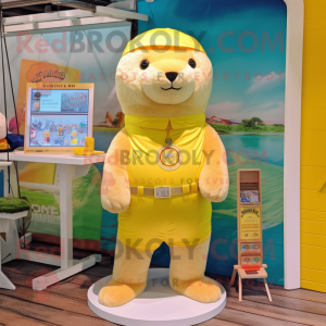 Yellow Seal mascotte...