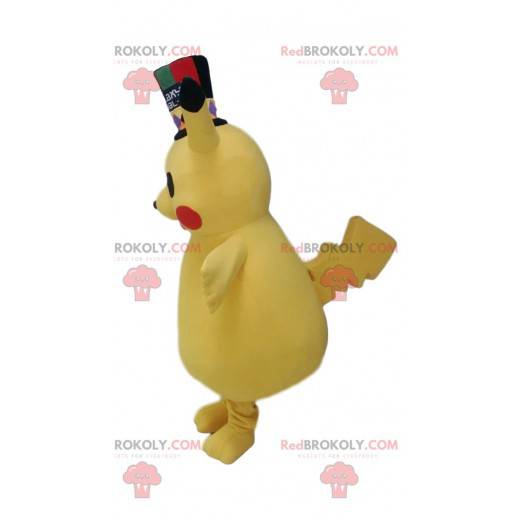 Pickachu-maskot, den berømte Pokémon-skapningen - Redbrokoly.com