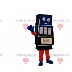 Divertente mascotte delle slot machine. Costume da slot machine