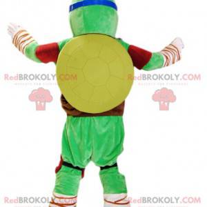Mascot Leonardo, Ninja Turtles. Leonardo kostume -