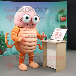 Peach Trilobite mascotte...