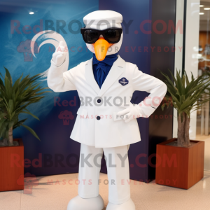 Navy Swans mascotte kostuum...