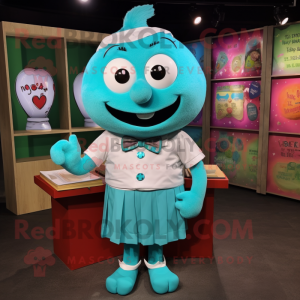 Turkis Love Letter maskot...