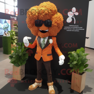 Rust blomkål maskot kostume...