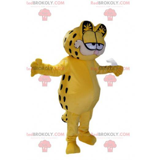 Garfield mascot, the greedy cat of the cartoon - Redbrokoly.com