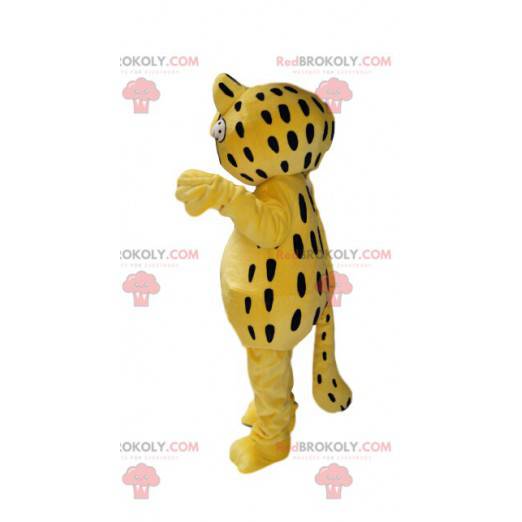 Garfield-mascotte, de hebzuchtige kat van de cartoon -
