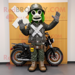 Olive Celtic Cross maskot...