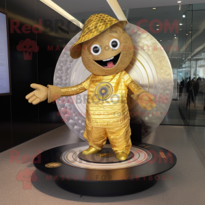 Gold Plate Spinner mascotte...