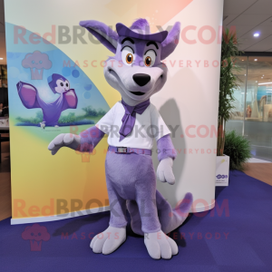 Lavendel Dingo mascotte...