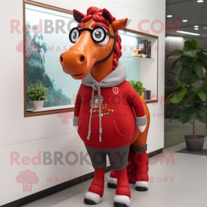 Red Horse maskot kostume...