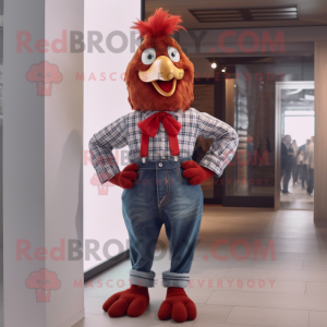 Personagem de mascote Red...