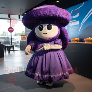 Lilla Tacos maskot kostume...