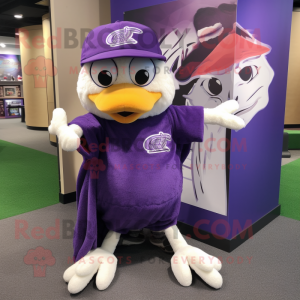 Purple Dove mascotte...