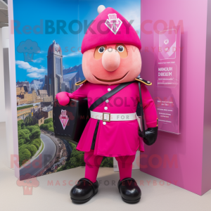 Pink British Royal Guard...