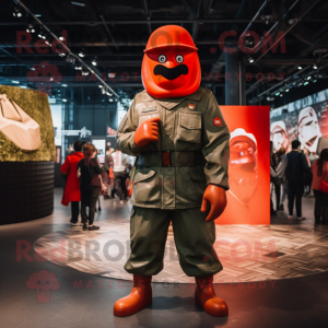 Red Army Soldier maskot...