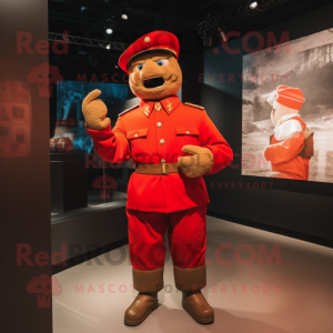 Red Army Soldier maskot...