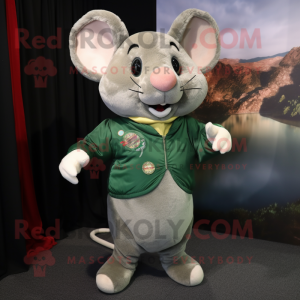 Olive Mouse mascotte...