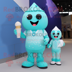 Postava maskota Cyan Ice...