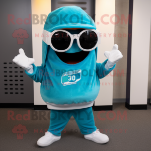 Cyan Enchiladas maskot...