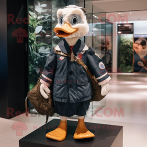 Navy Geese mascotte kostuum...