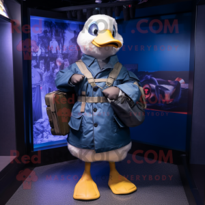 Navy Geese mascotte kostuum...