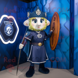 Navy Celtic Shield...