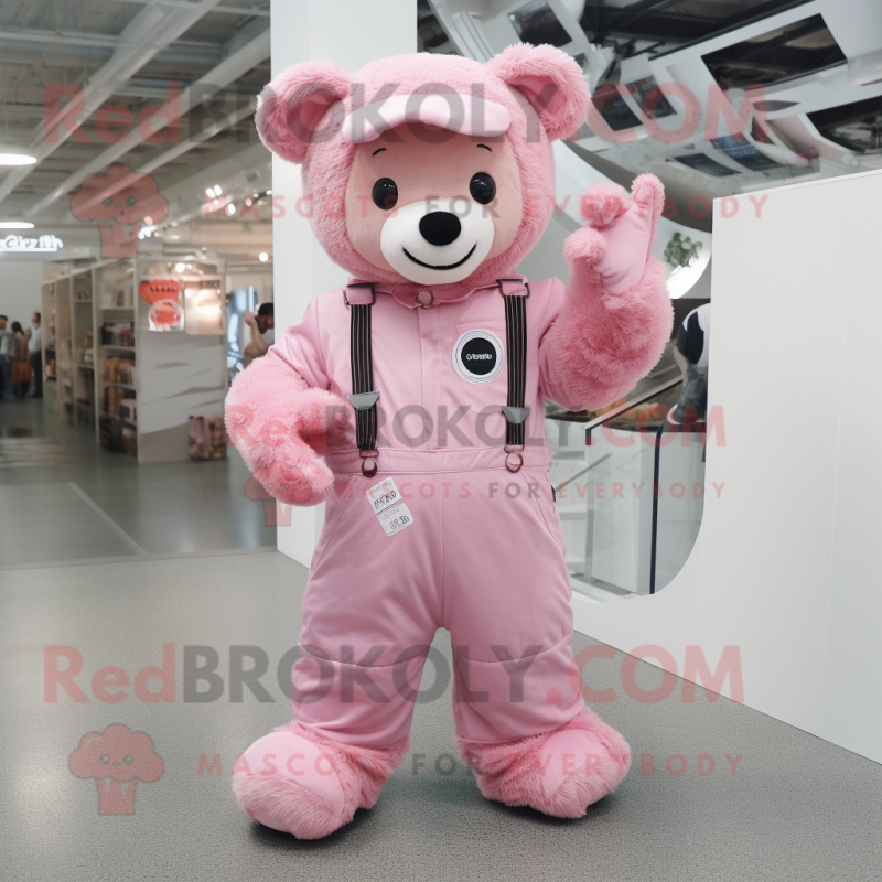 Pink teddy bear costume top