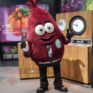 Maroon Onion mascotte...