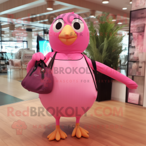 Pink Blackbird maskot...