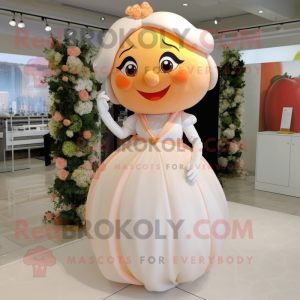 Peach But maskot kostume...