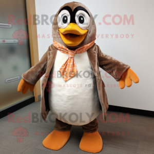 Rust Penguin maskot drakt...