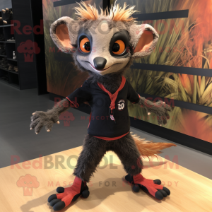 Rust Aye-Aye mascotte...