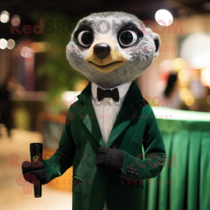 Forest Green Meerkat maskot...